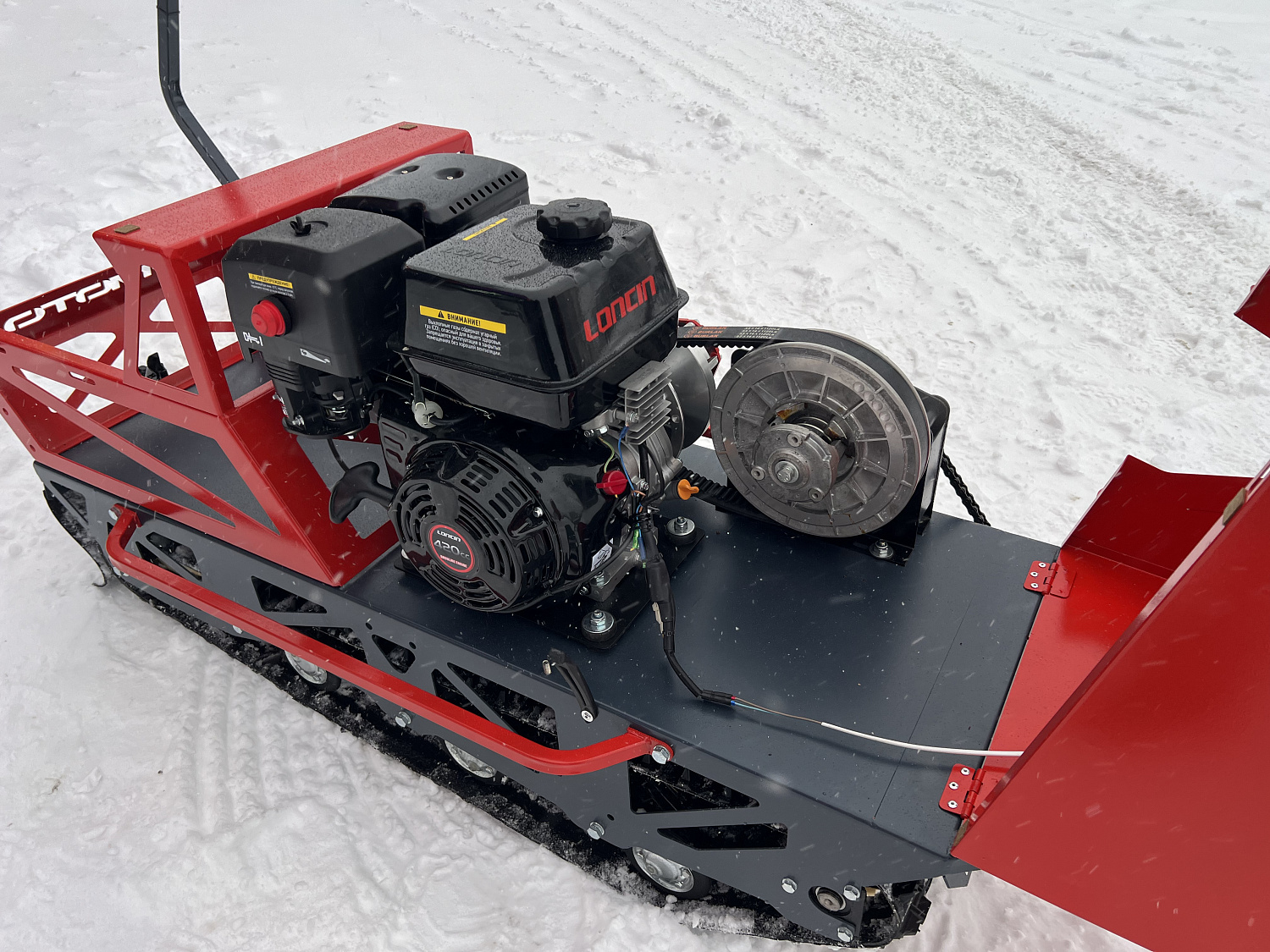 Мотобуксировщик EX-MOTO SNOWDOG S500 15л.с в Домодедово