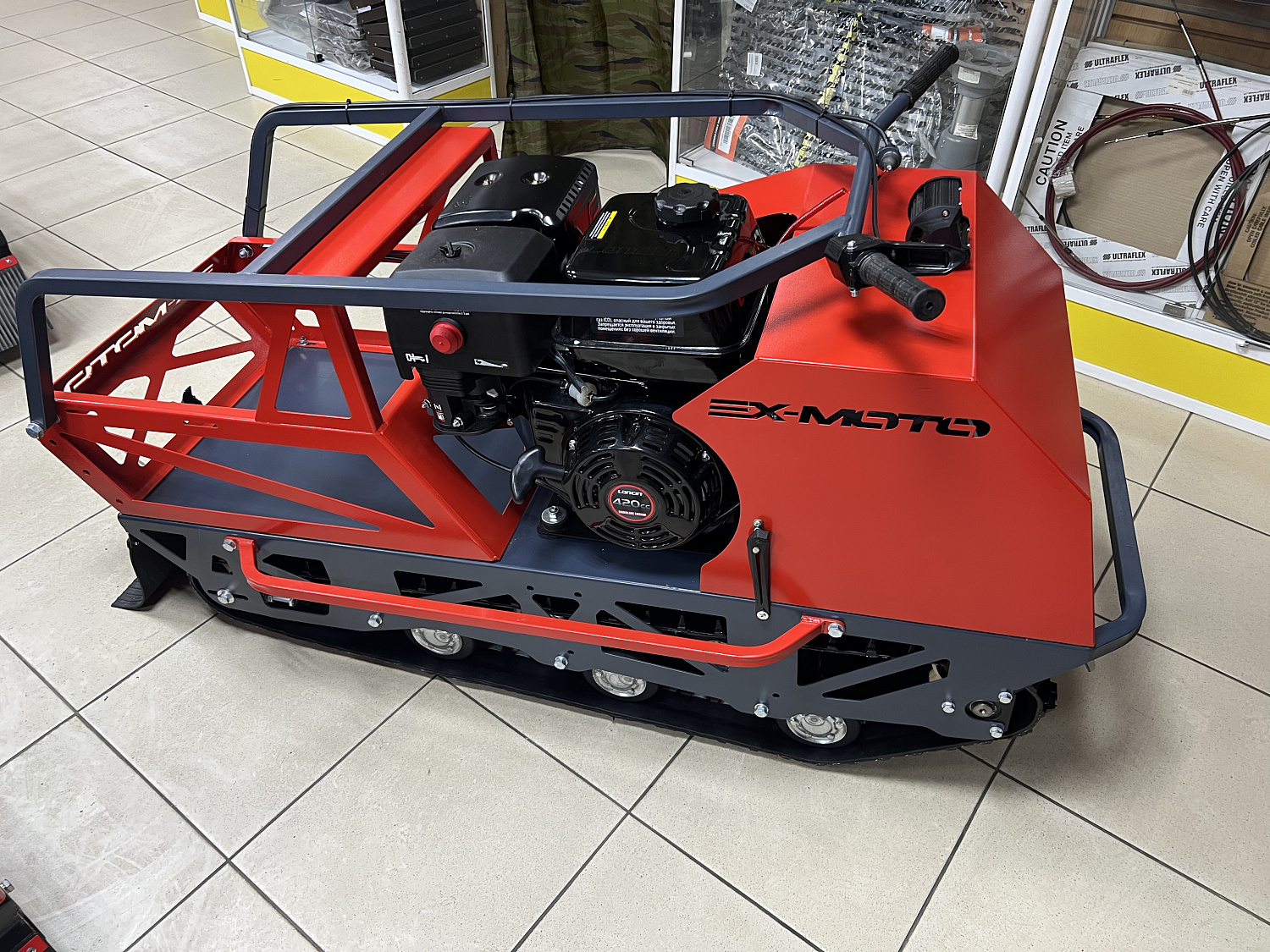 Мотобуксировщик EX-MOTO SNOWDOG S500 15л.с в Домодедово