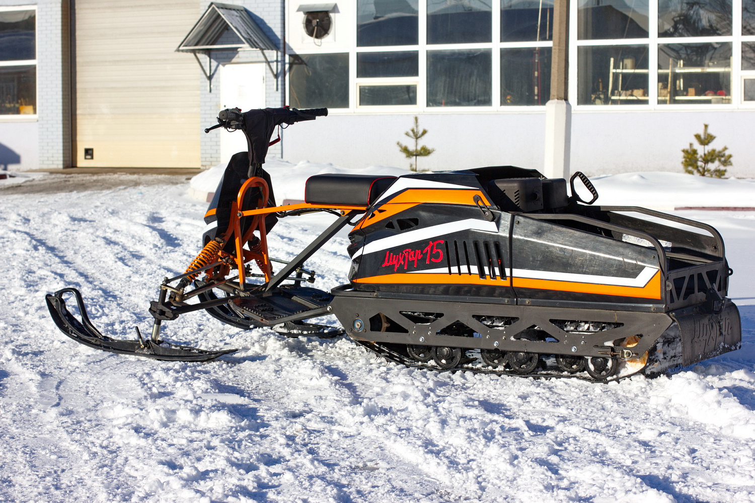 Мотобуксировщик IRBIS Мухтар 15 с лыжным модулем в комплекте в Домодедово