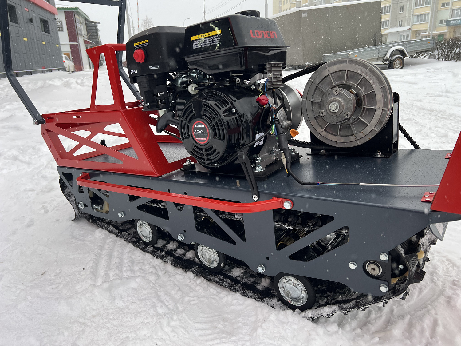 Мотобуксировщик EX-MOTO SNOWDOG S500 15л.с в Домодедово