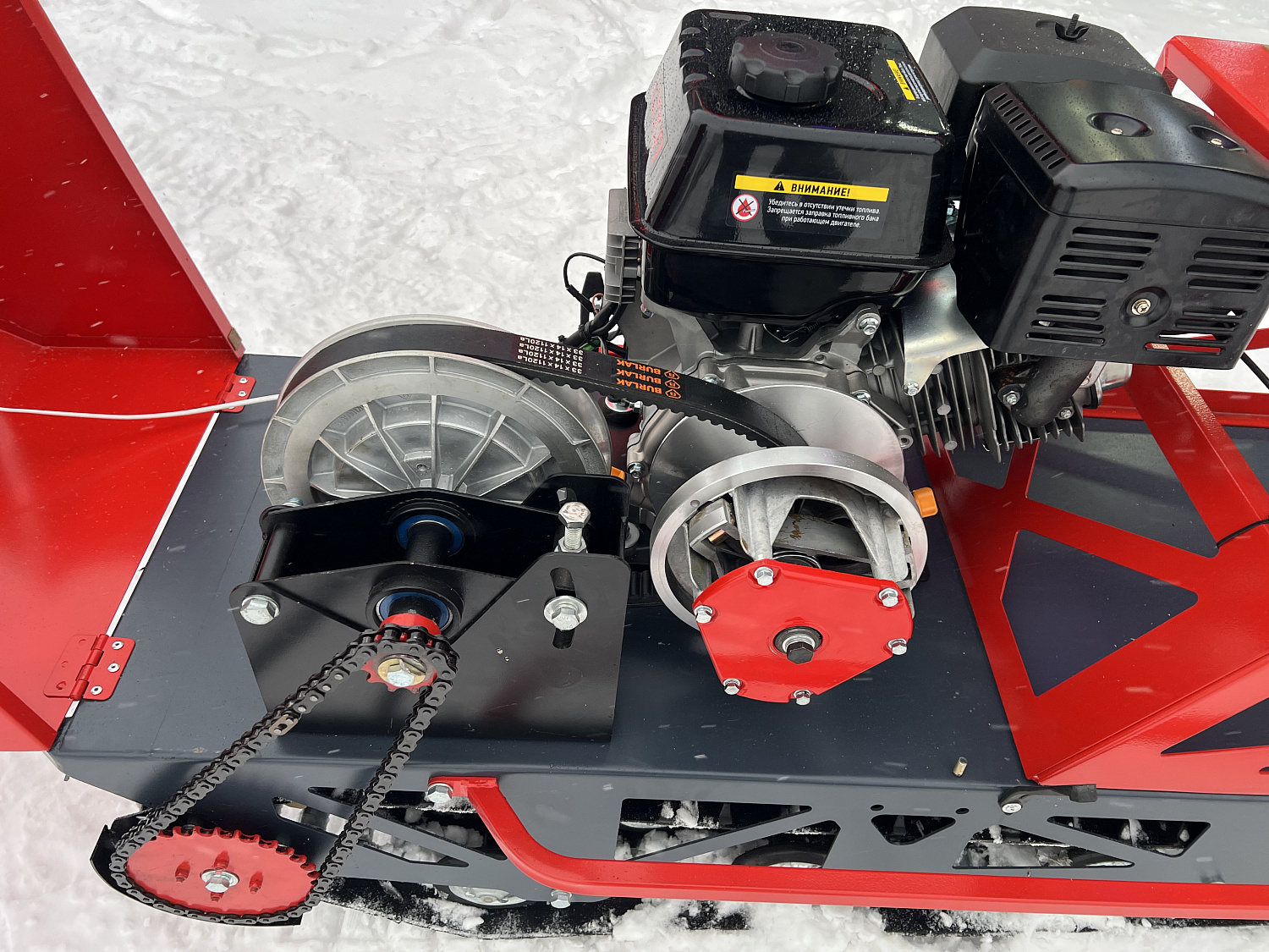 Мотобуксировщик EX-MOTO SNOWDOG S500 15л.с в Домодедово