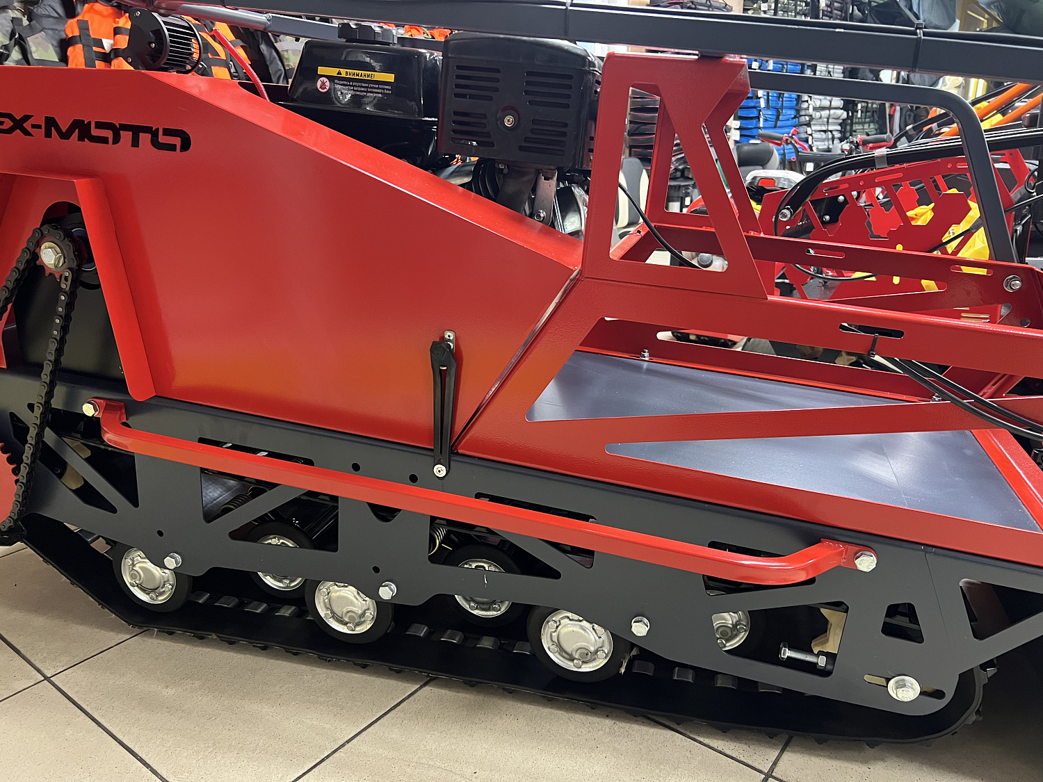 Мотобуксировщик EX-MOTO SNOWDOG S500 15л.с в Домодедово