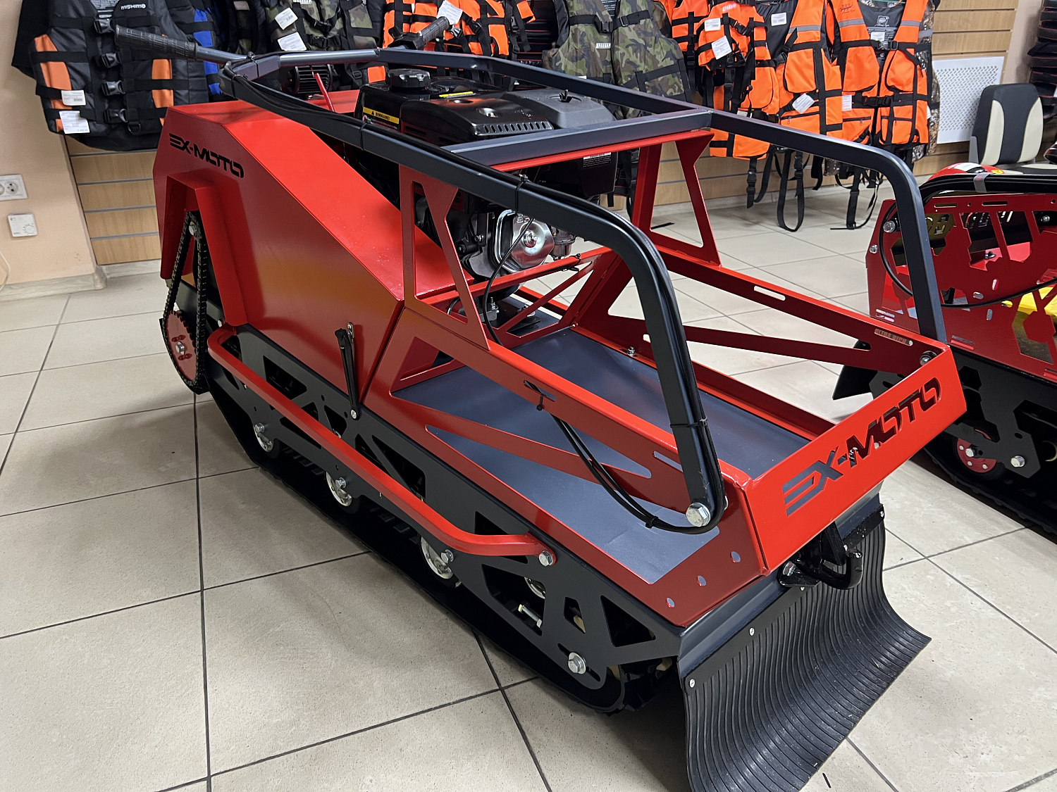 Мотобуксировщик EX-MOTO SNOWDOG S500 15л.с в Домодедово