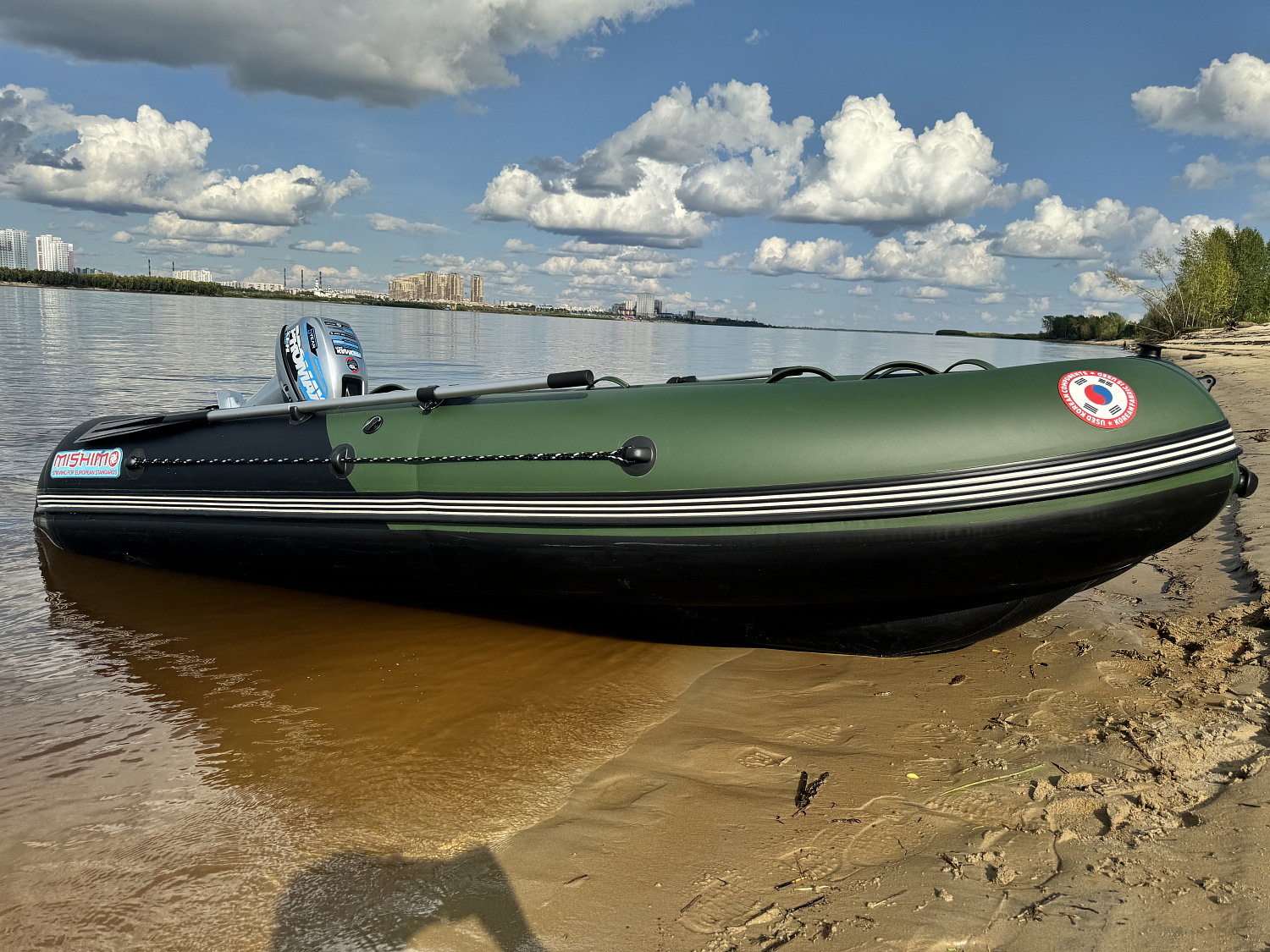 Лодка MISHIMO BIG FLOOR 380 в Домодедово