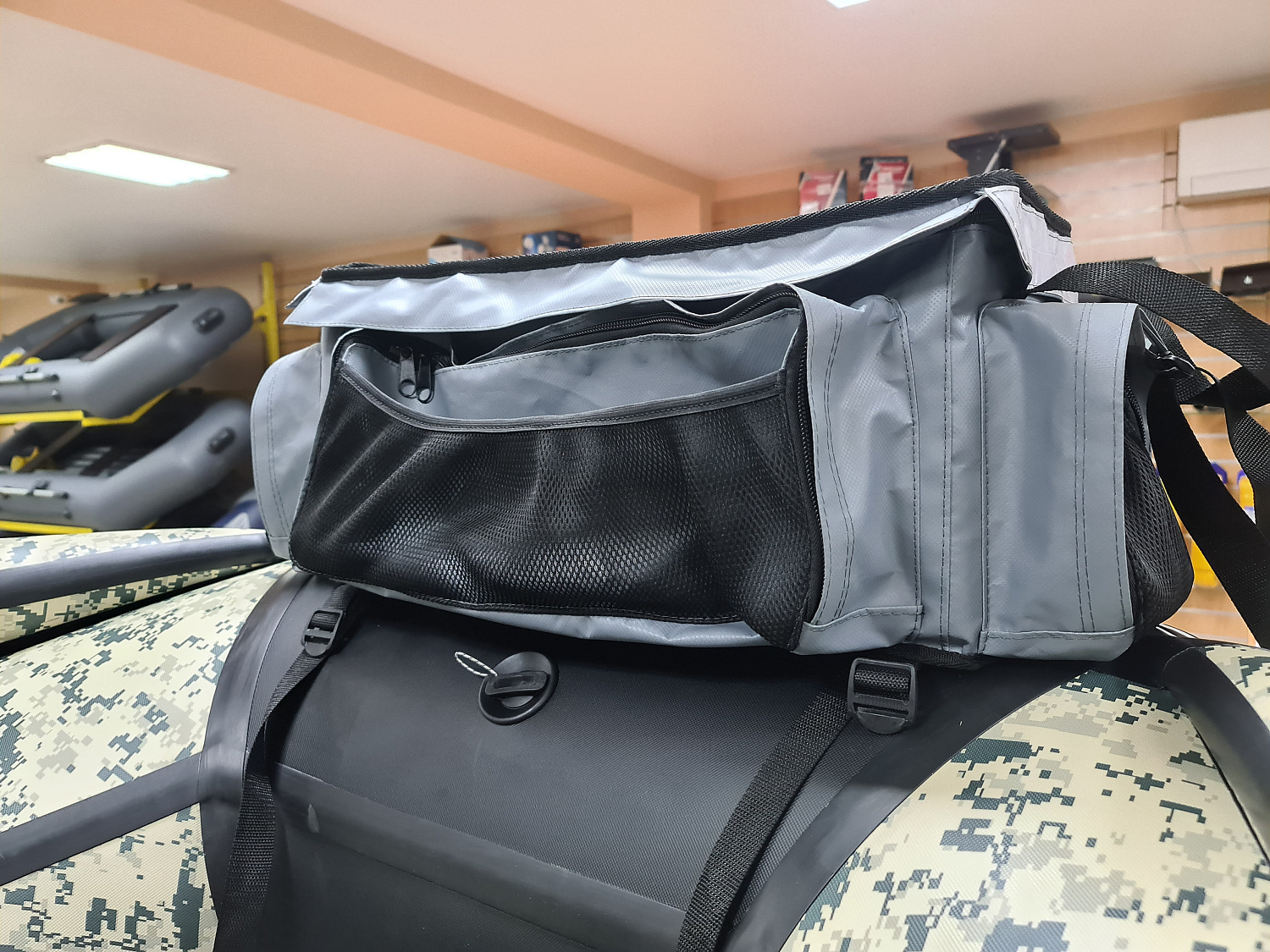 СУМКА ЛЮКС НА БАЛЛОН ДЛЯ ЛОДОК ПВХ 50Х25Х25 СМ в Домодедово