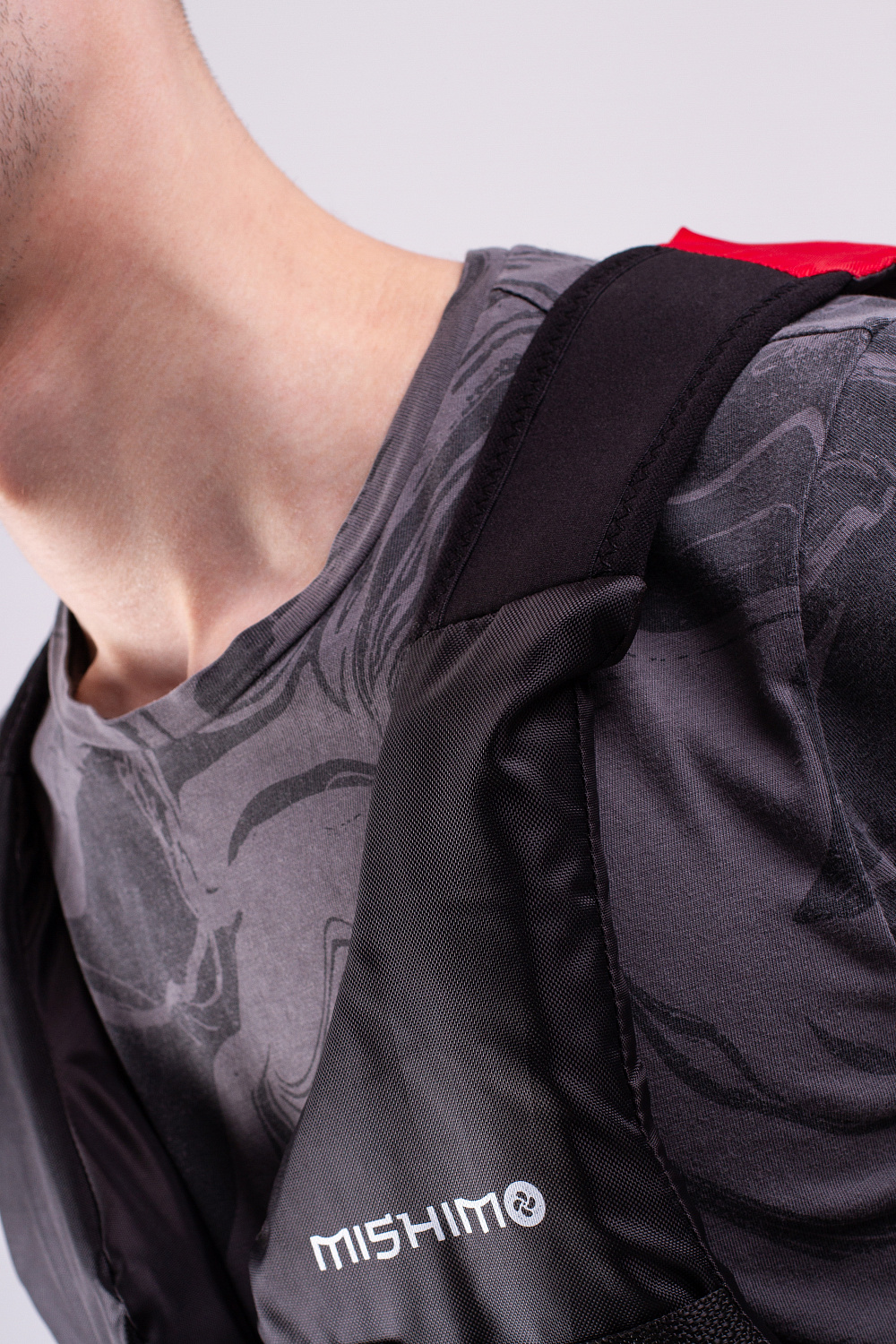 Жилет спасательный MISHIMO PRO Премиум качества Черно-красный в Домодедово